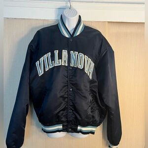 Villanova Retro Satin Varsity Jacket